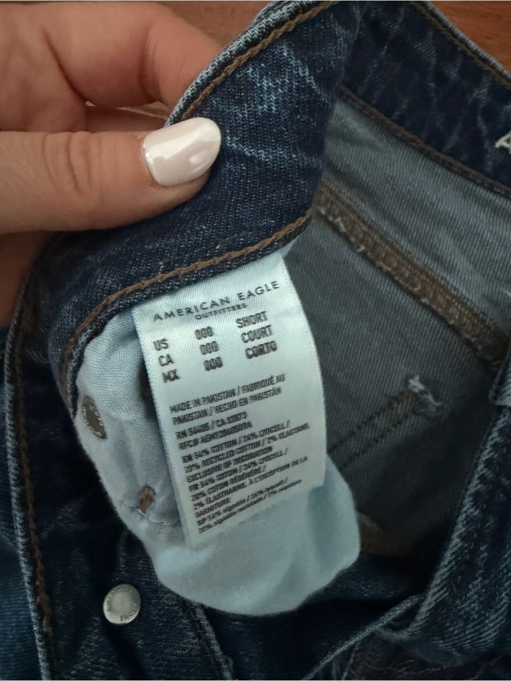 American Eagle Outfitters Men’s Indigo Straight Jeans - Picture 3 of 3